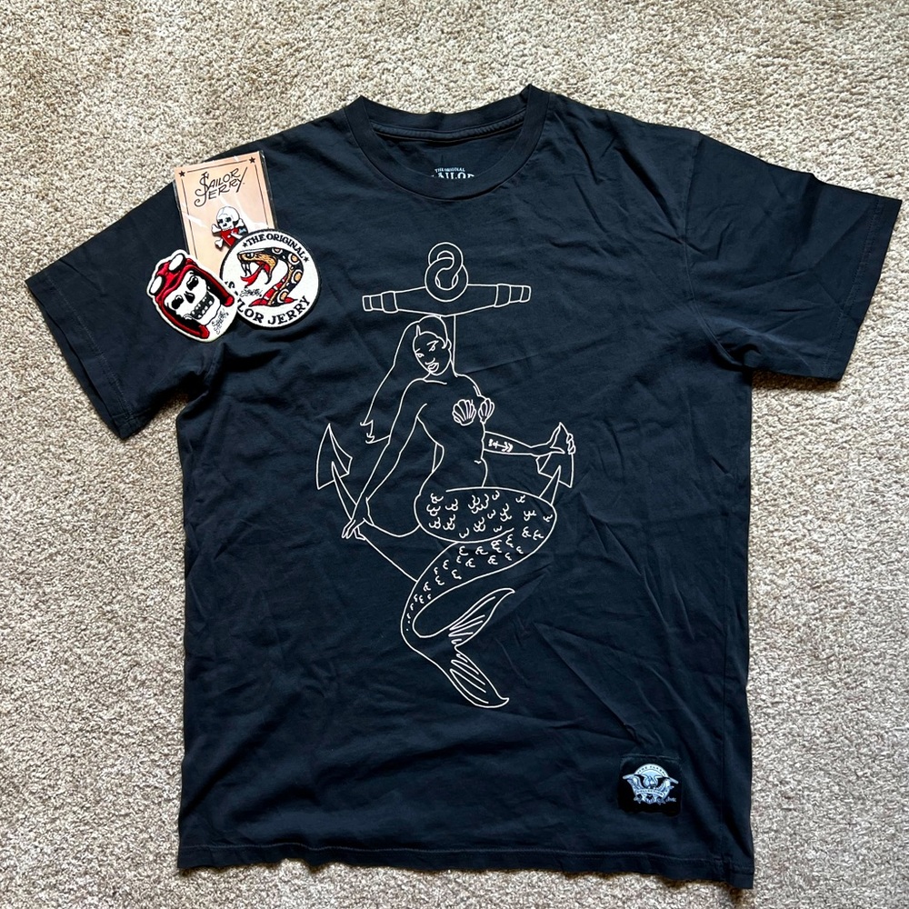 NWOT Sailor Jerry The Clash *rare T-shirt